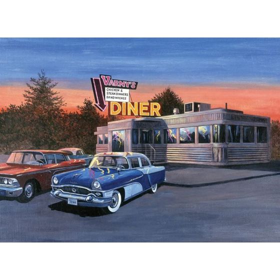 Royal Langnickel peinture à numéros  - Café des années 50