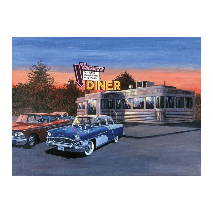 Royal Langnickel peinture à numéros  - Café des années 50