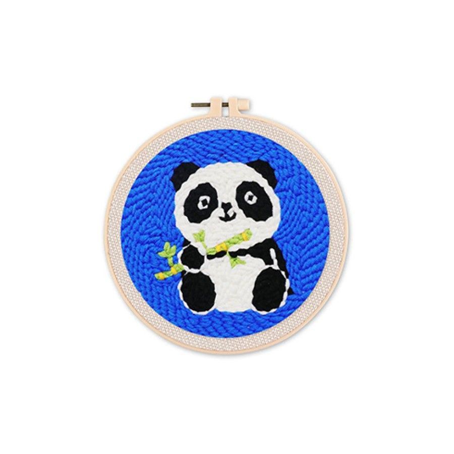 Kit Punch Needle Bébé Panda