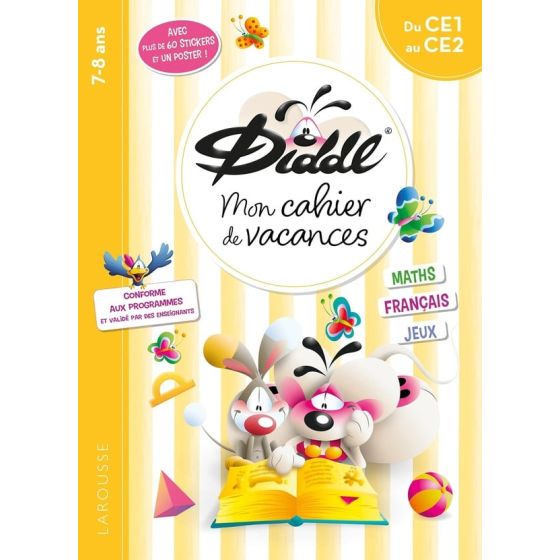 Mon cahier de vacances DIDDL HACHETTE | Art & Loisirs