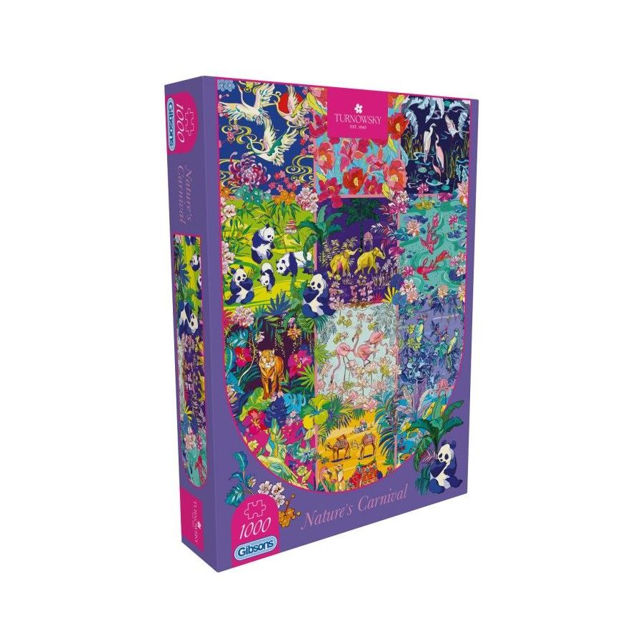 Puzzle 1000 pièces - Nature's Carnival