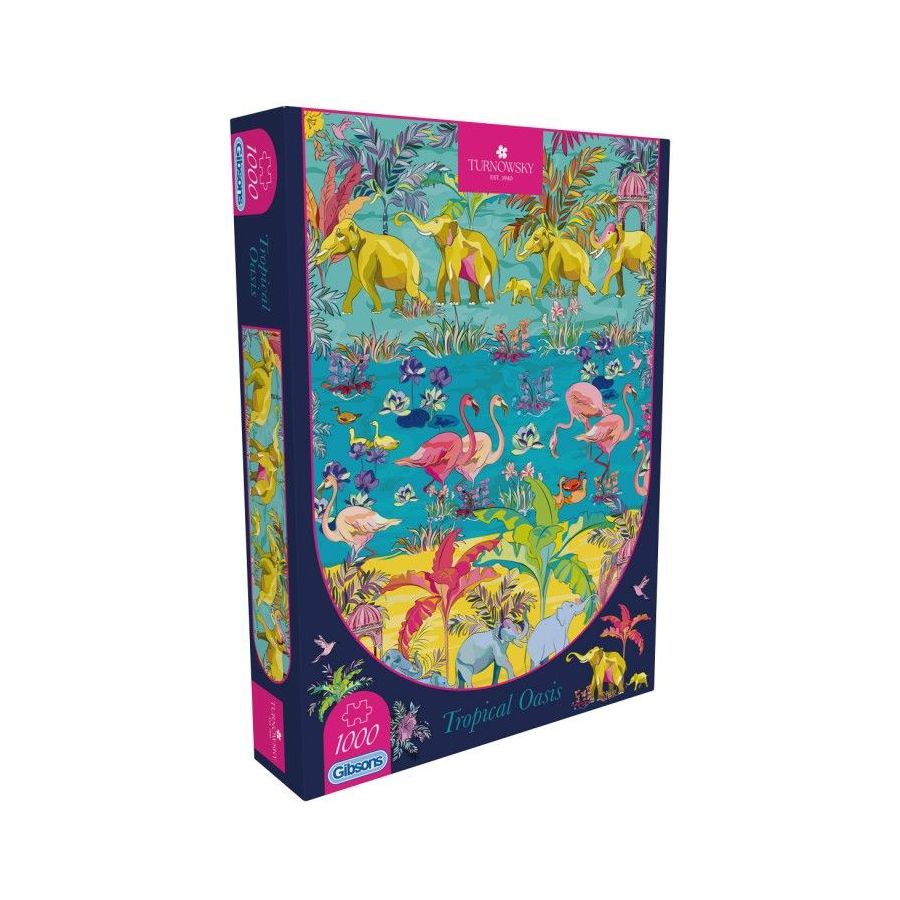 Puzzle 1000 pièces - Tropical Oasis