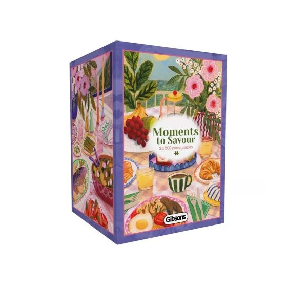 Puzzle Gibsons Moments to Savour - 3 x 500 pièces