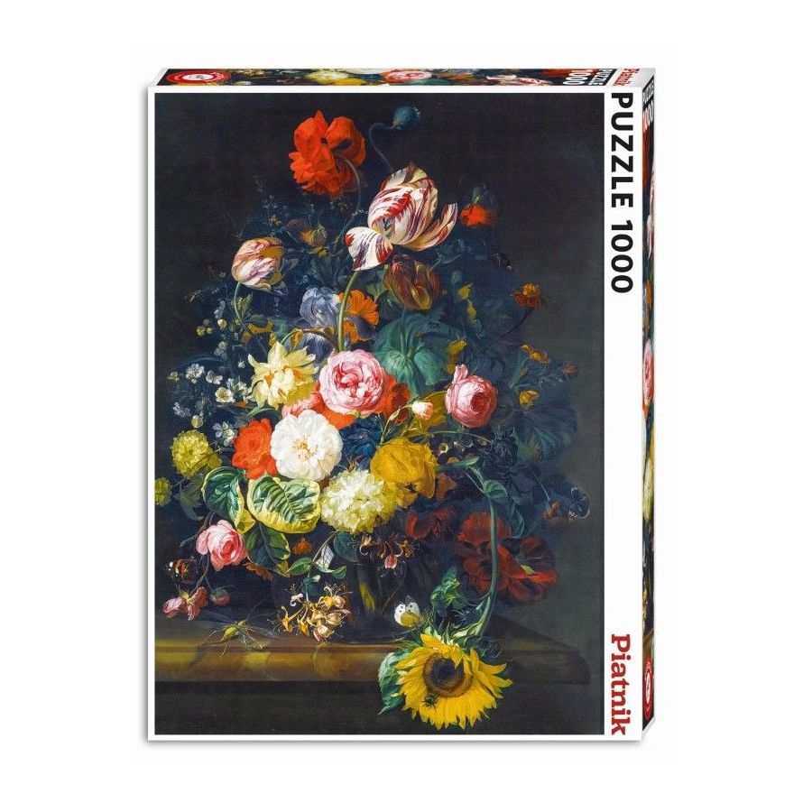 Puzzle 1000 pièces - Bouquet de Ruysch