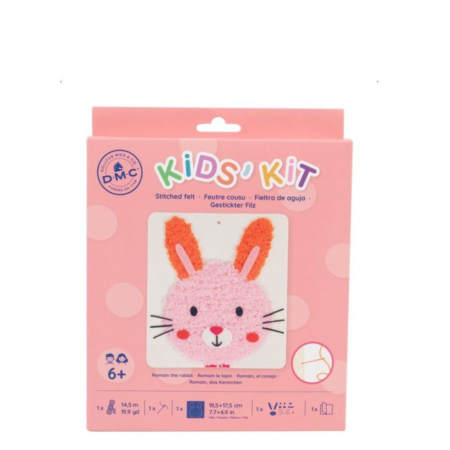 Kit feutrine Romain le Lapin DMC