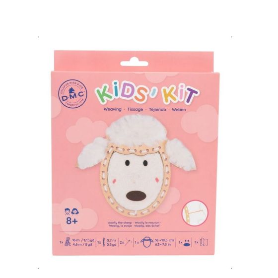 Kit tissage Kids'kit DMC - Woolly le Mouton