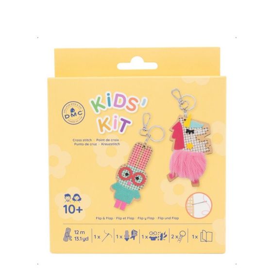 Kit point de croix DMC - Flip et Flap
