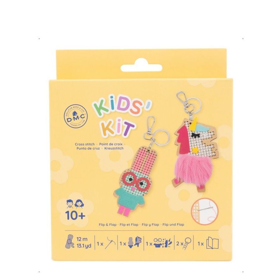 Kit point de croix DMC - Flip et Flap