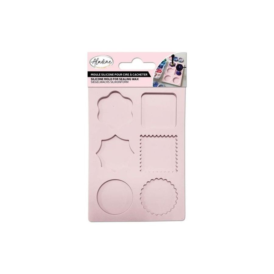 Moule en silicone pour cire à cacheter - Aladine