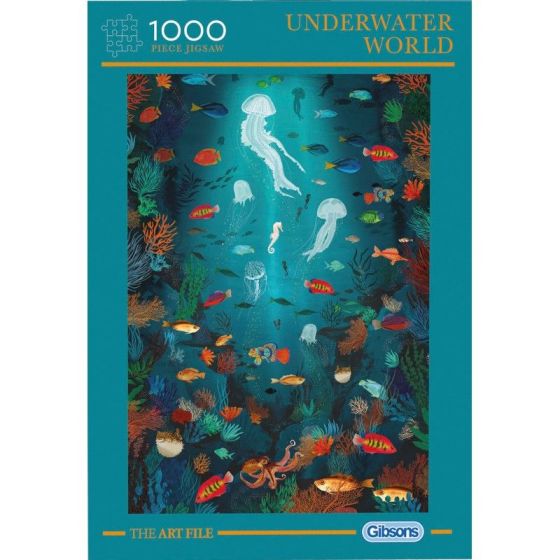 Puzzle Gibsons 1000 pièces - Underwater World