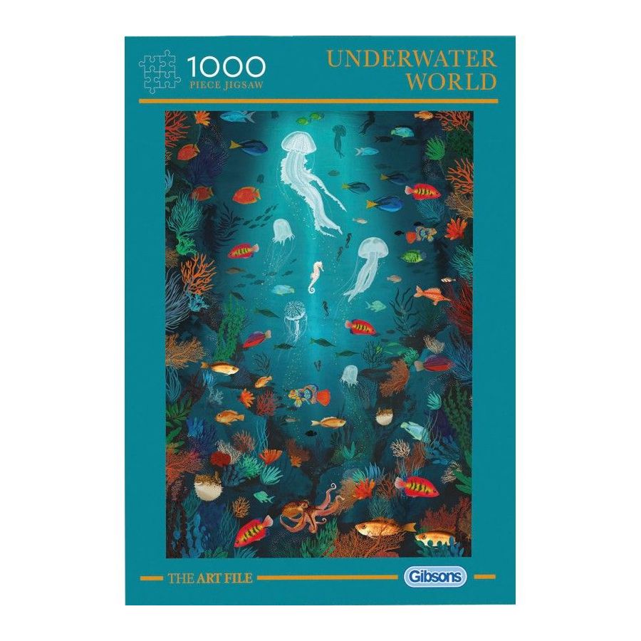 Puzzle Gibsons 1000 pièces - Underwater World