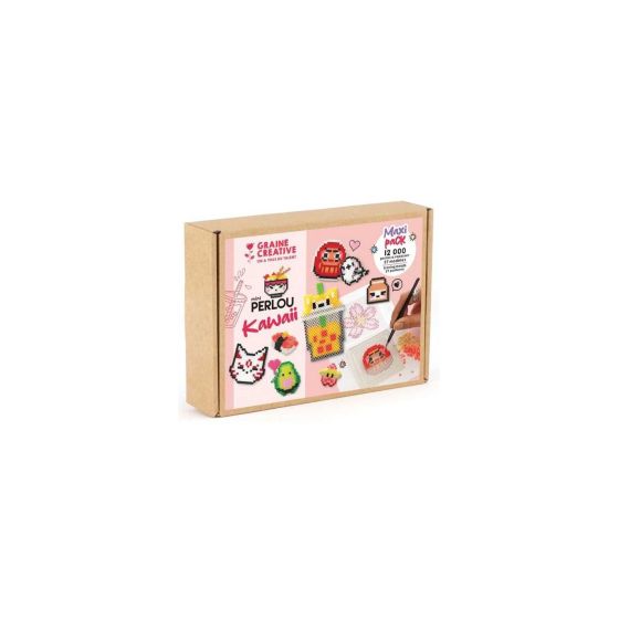 Kit mini Perlou Kawaii Perles à repasser - Graine Créative