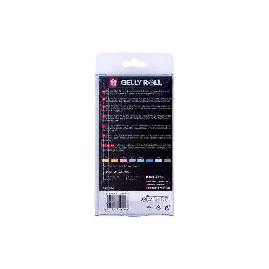 Stylos Gel Pastel Sakura Gelly Roll Moonlight | Art & Loisirs