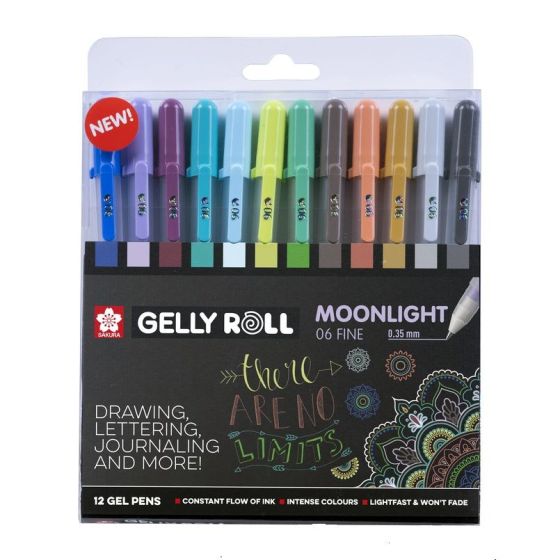Sakura Collection unique de 12 Gelly Rolls Moonlight 06 Cosmos