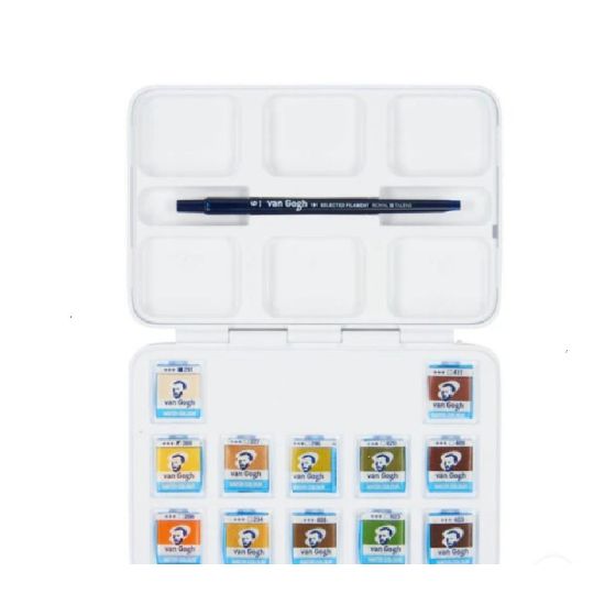 Set Aquarelle Van Gogh 12 Couleurs Nature | Art & Loisirs