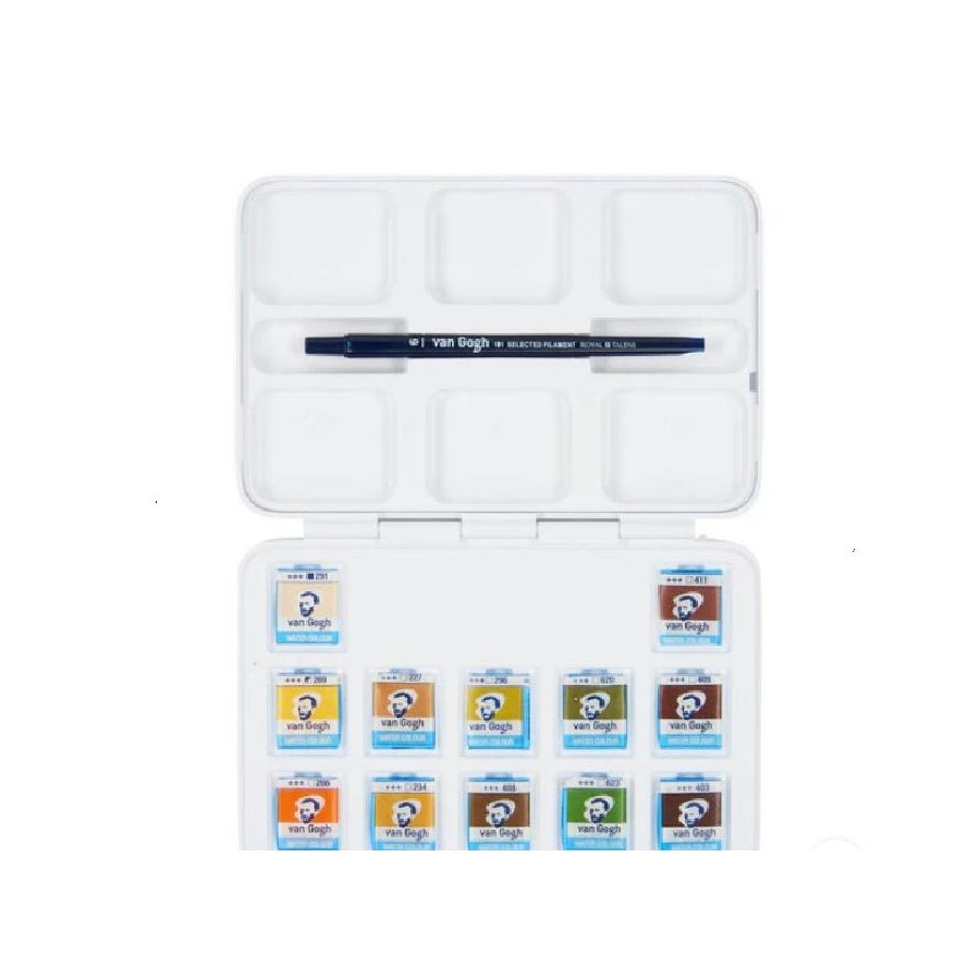 Set Aquarelle Van Gogh 12 Couleurs Nature | Art & Loisirs