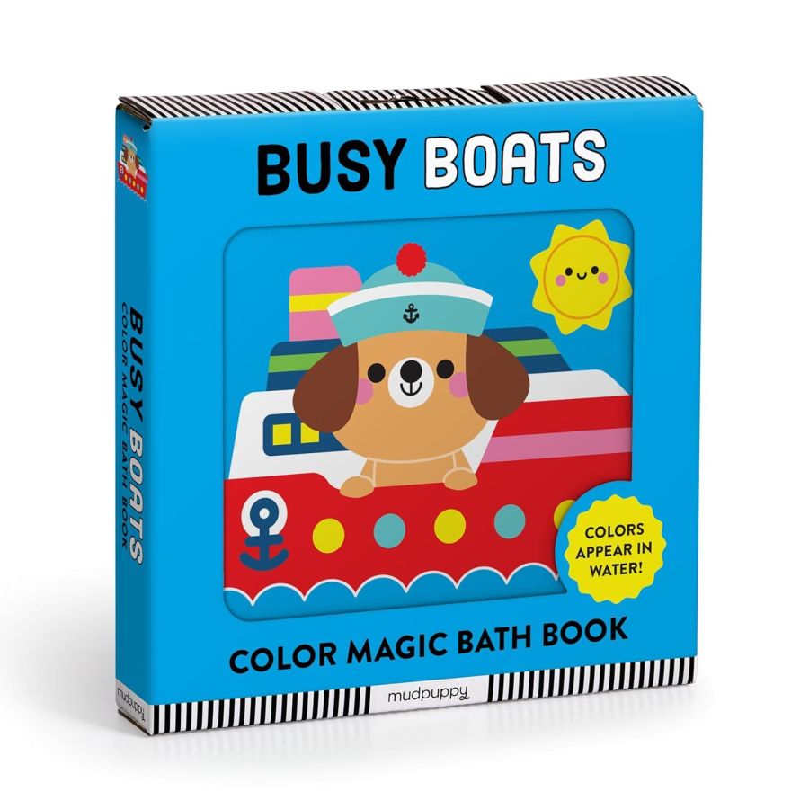 Livre de bain bateaux Mudpuppy | Éveil | Art & Loisirs