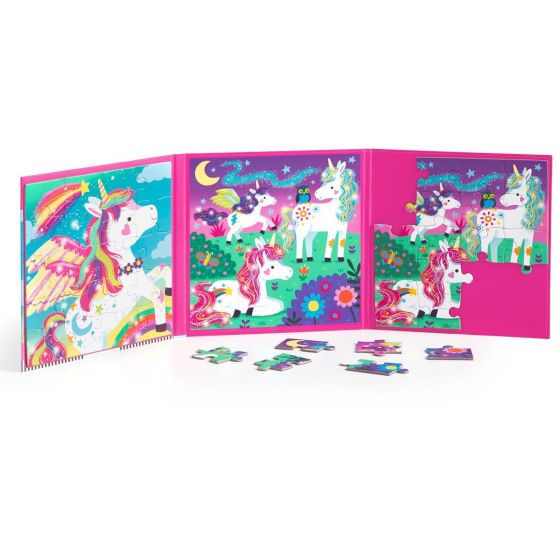 Mudpuppy Puzzles Magnétiques 2 en 1 Licorne | Art & Loisirs