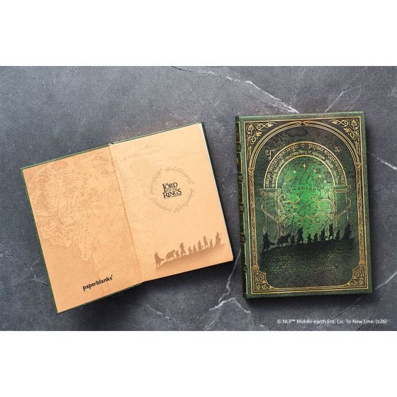 Carnet The lord of the rings -  Le Pouvoir de la Communauté 125mm x 180mm - Paperblanks