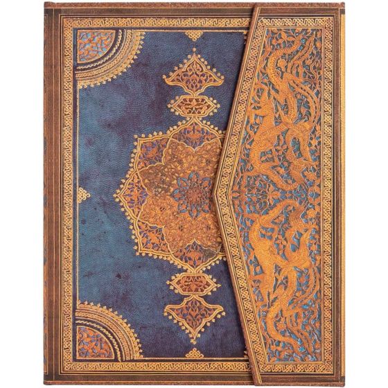 Carnet Safavid indigo 180mm x 230mm - Paperblanks