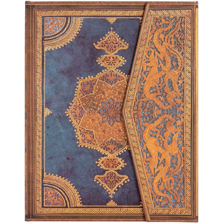 Carnet Safavid indigo 180mm x 230mm - Paperblanks