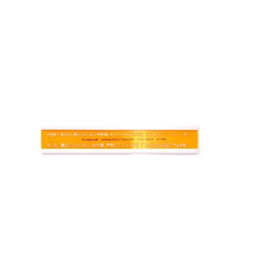 Graph'it - Studygraph - Trace lettres ISO 5 mm