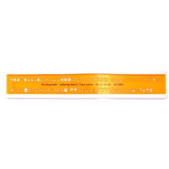 Graph'it - Studygraph - Trace lettres ISO 7 mm