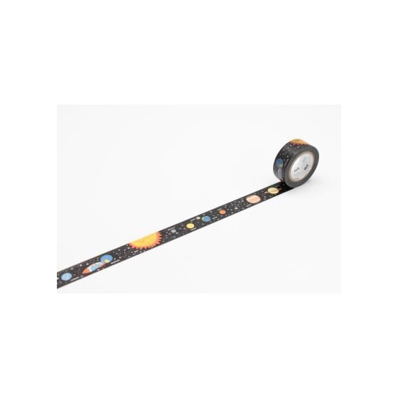 Masking Tape MT KIDS - 15 mm - Galaxie/Planet (MT)