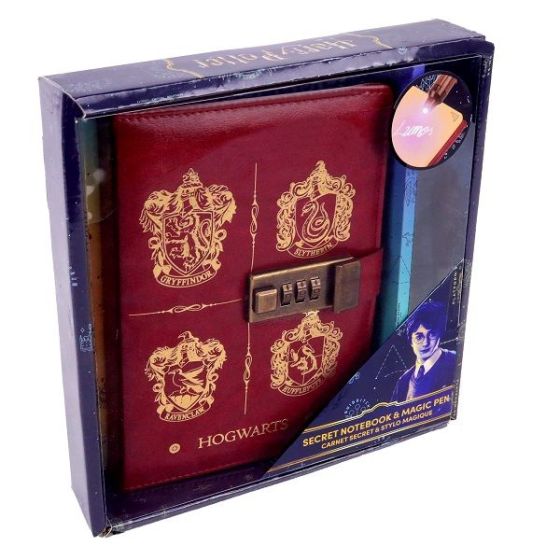 Carnet Secret Harry Potter MGM - Code 3 | Art & Loisirs