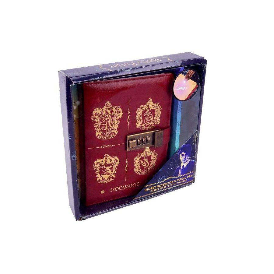 Carnet Secret Harry Potter MGM - Code 3 | Art & Loisirs
