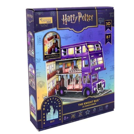 Maquette 3D Le Magicobus Harry Potter - 87 | Art & Loisirs