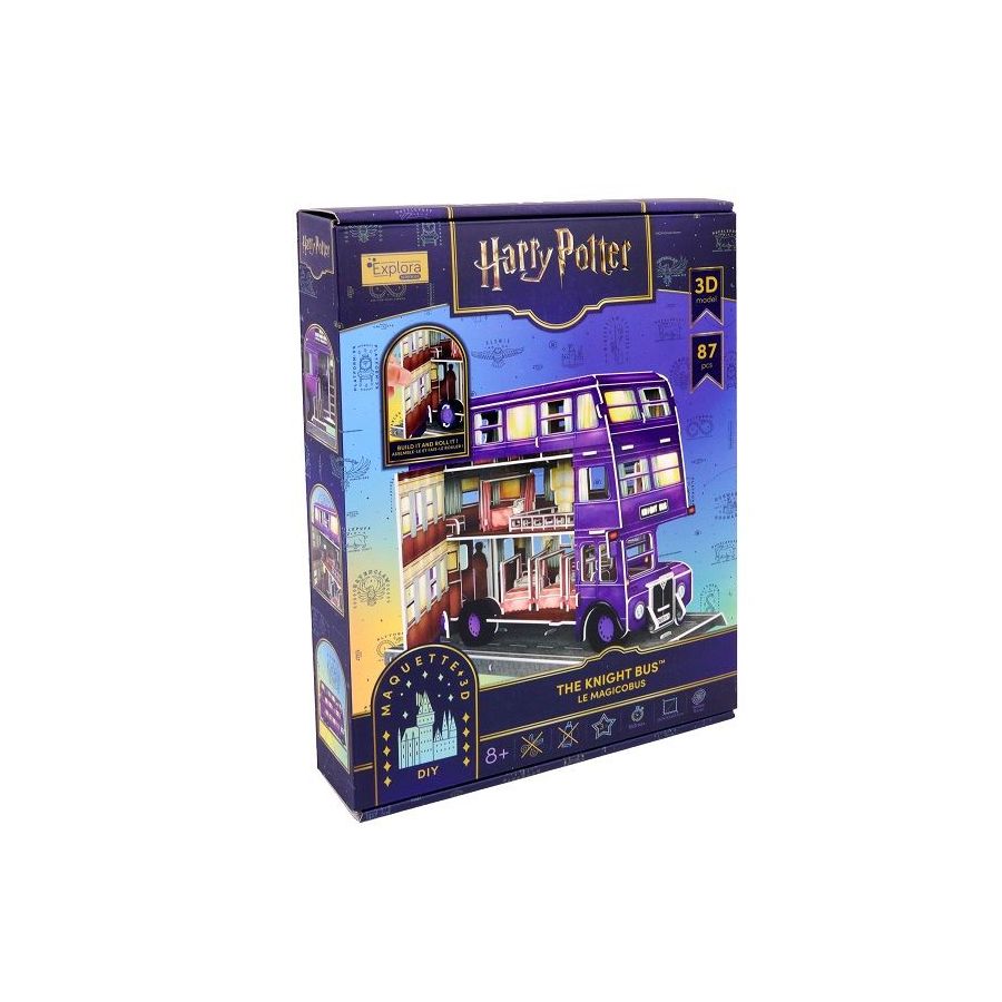 Maquette 3D Le Magicobus Harry Potter - 87 | Art & Loisirs
