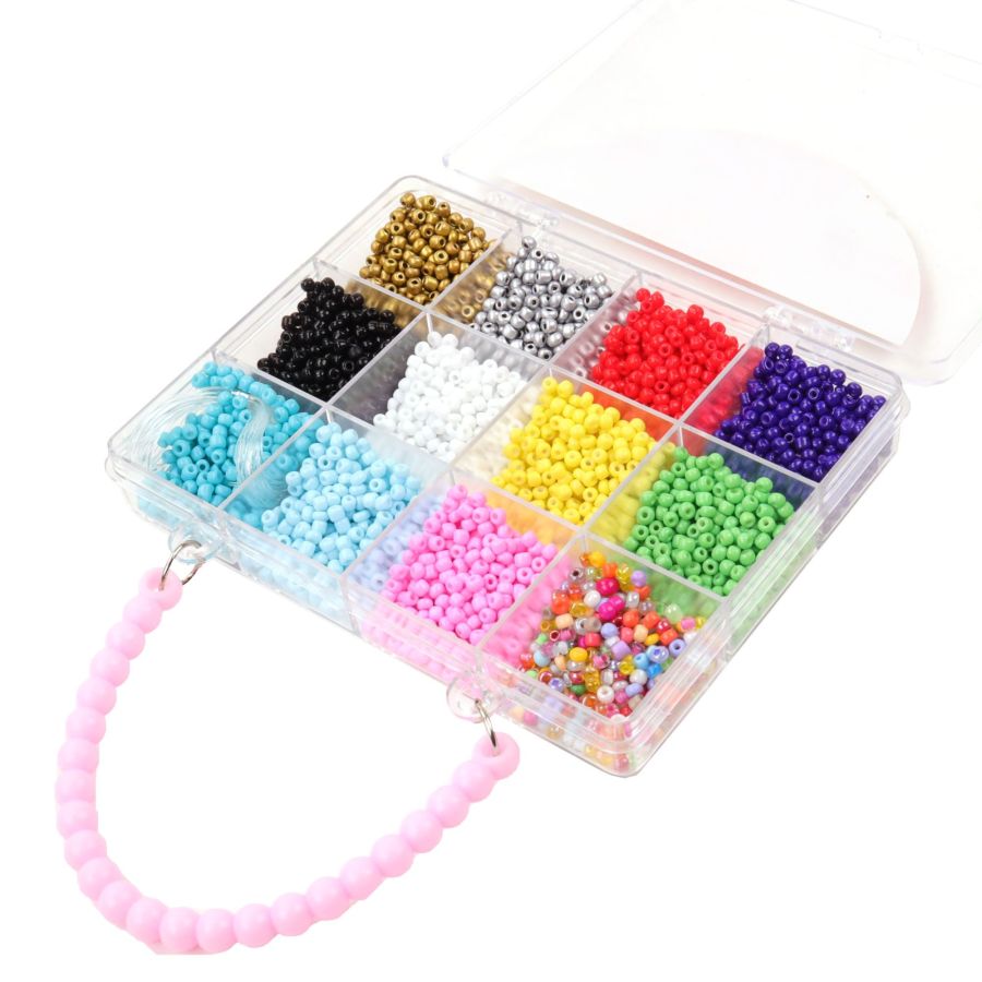 Valisette 3400 Perles MGM - Création Bijoux | Art & Loisirs