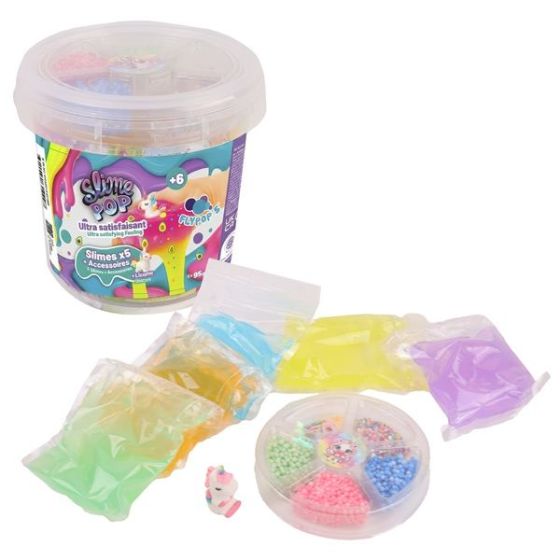 Slime Barril MGM 5 Couleurs & Accessoires Sensoriels - Art &