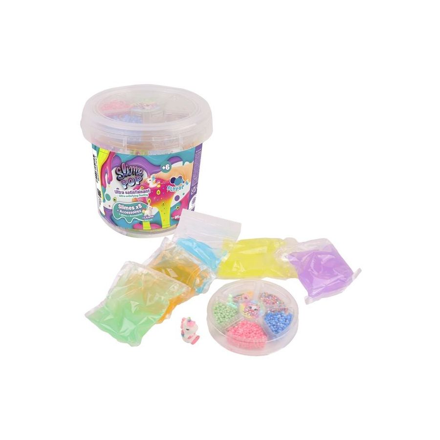 Slime Barril MGM 5 Couleurs & Accessoires Sensoriels - Art &