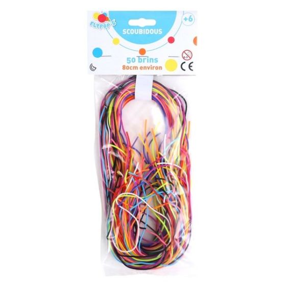 Sachet de 50 fils de Scoubidou 90 cm  - MGM