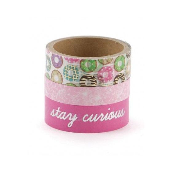 Set de 3 Masking Tape Bling - Donuts