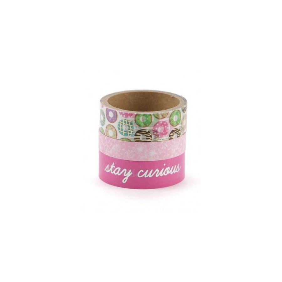 Set de 3 Masking Tape Bling - Donuts