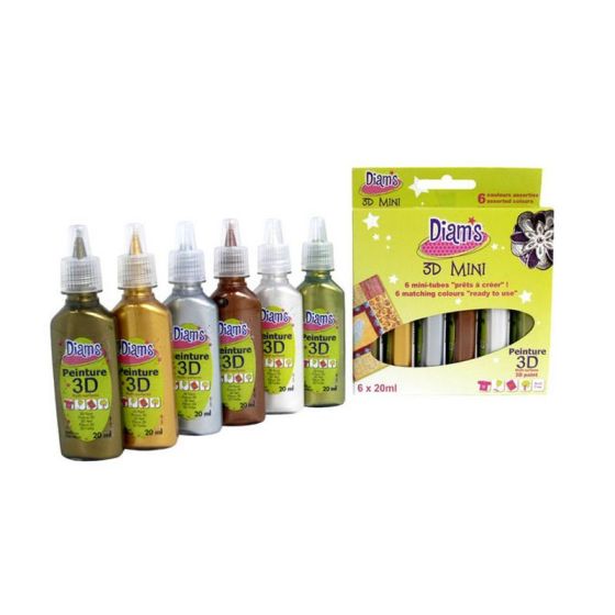 Kit 6 Diam's métal 6X20 Ml