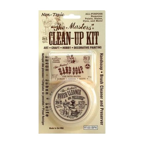 Kit Nettoyage Pinceaux The Masters OZ | Art & Loisirs