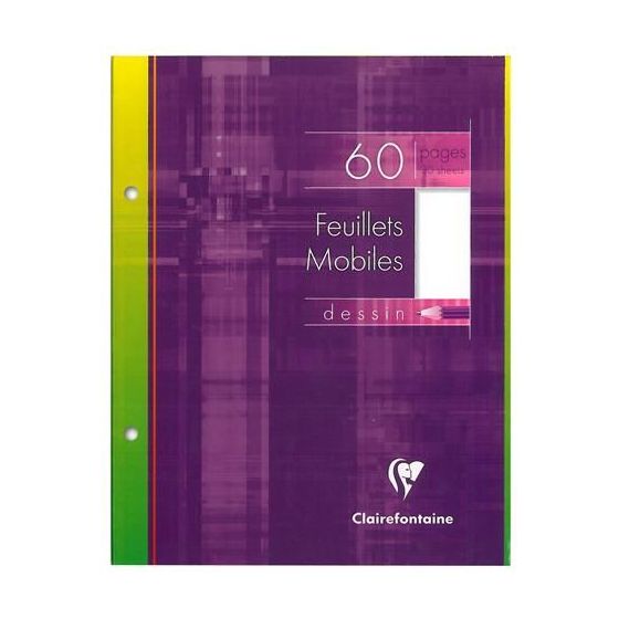 Etui Feuilles Dessin Extra Blanc 17x22 125g | Art & Loisirs