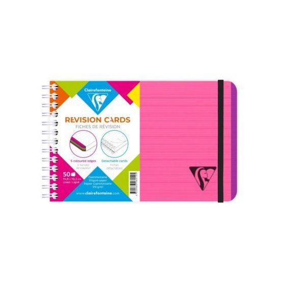 Carnet de Fiches de Révisions A6 Rose Linico | Art & Loisirs