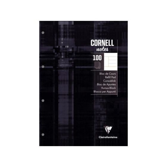 Bloc de cours Cornell A4 ligné 200p | Art & Loisirs
