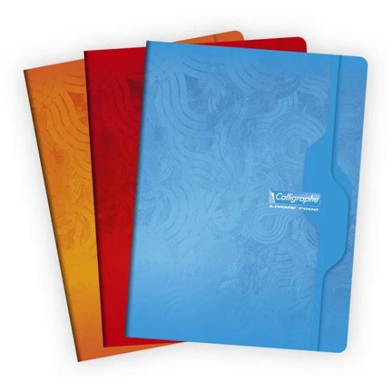 Cahier Piqûre CLAIREFONTAINE 24x32 Uni 70g | Art & Loisirs