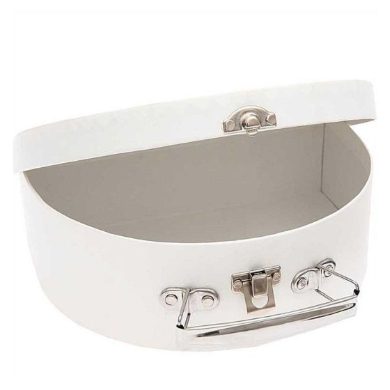 Valise Semi-Circulaire Blanche RICO DESIGN | Art & Loisirs