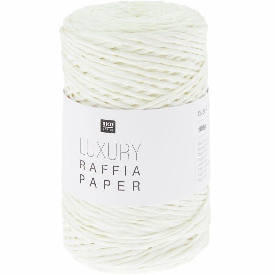 Raphia Papier Luxe Blanc RICO DESIGN | Fil | Art & Loisirs