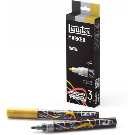 Set Marqueurs Peinture Acrylique Liquitex - 3 | Art & Loisirs