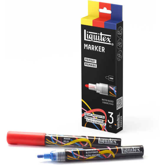 Marqueurs Peinture Acrylique Liquitex - Set 3 | Art & Loisirs