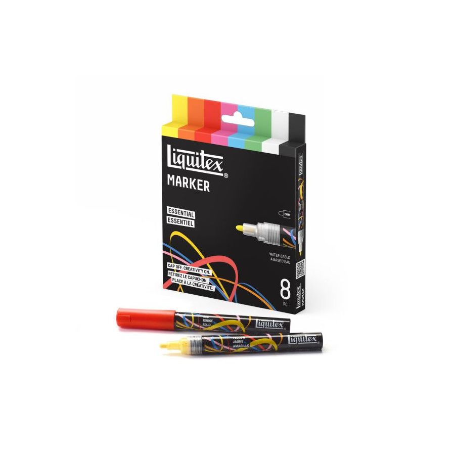 Set Marqueurs Peinture Acrylique Liquitex - 8 | Art & Loisirs