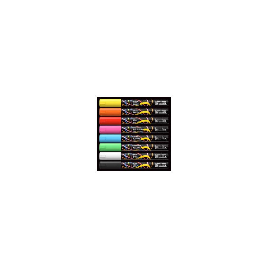 Set Marqueurs Peinture Acrylique Liquitex - 8 | Art & Loisirs